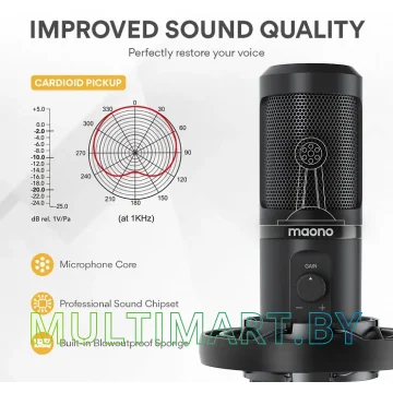 Микрофон Maono AU-PM461S картинка 4